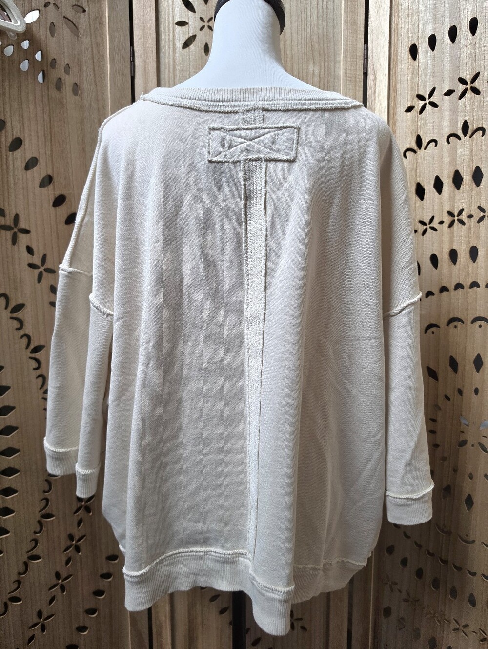 NWT We The Free Everything Printed Pullover Coconut Combo - Picture 5 of 9